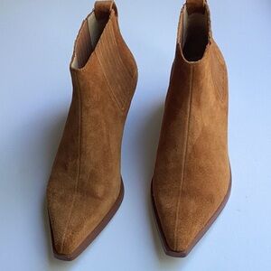 Rag and Bone Brown Suede Ankle Boots - size 37.5